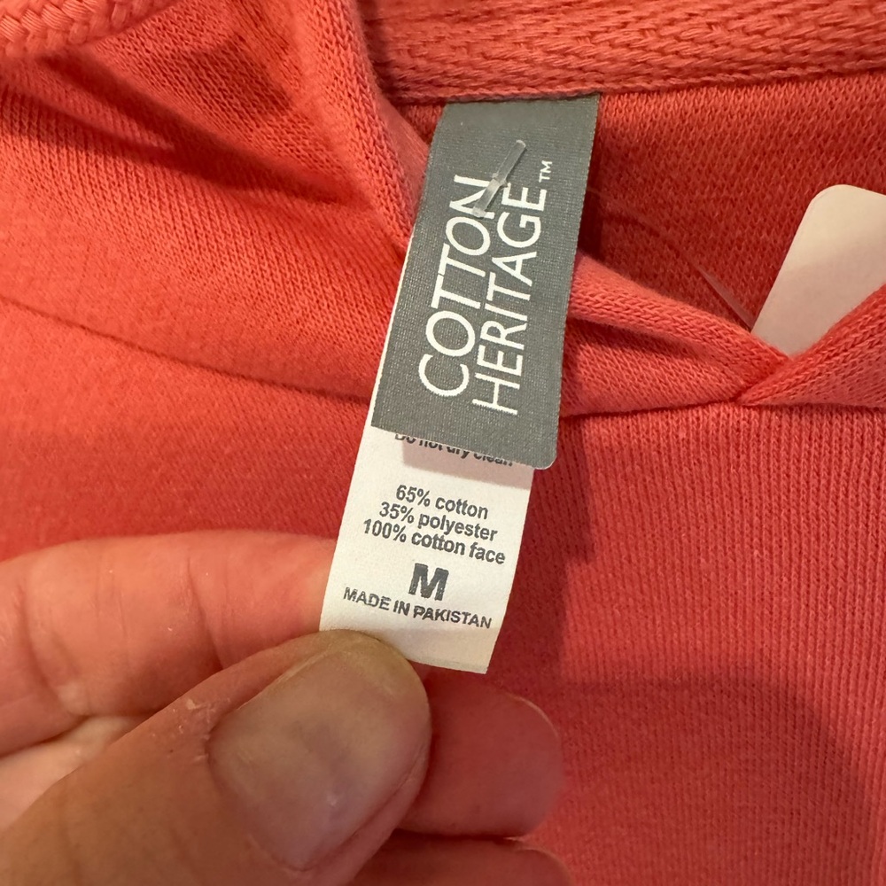 Pink Malibu California Hoodie size medium NWT - Picture 3 of 3